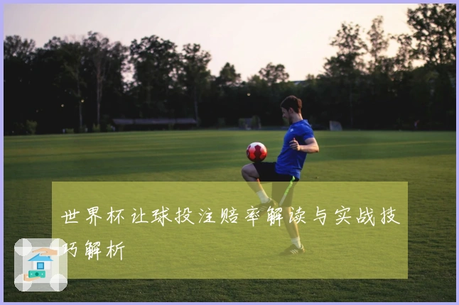 世界杯让球投注赔率解读与实战技巧解析